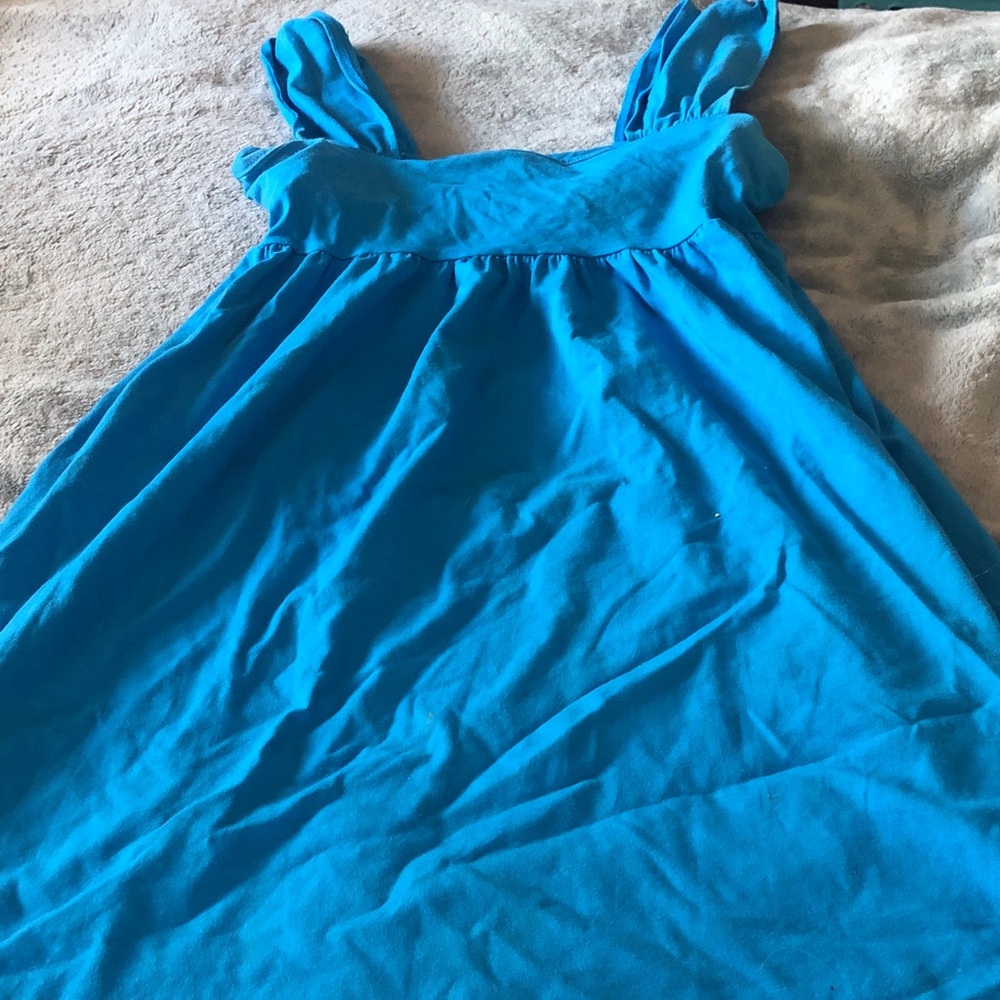 Adorable cute blue summer dress 👗 bra top